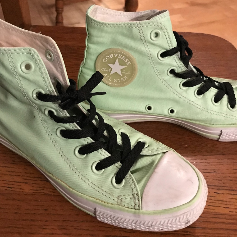 Glow in the Dark Hi-Top Converse